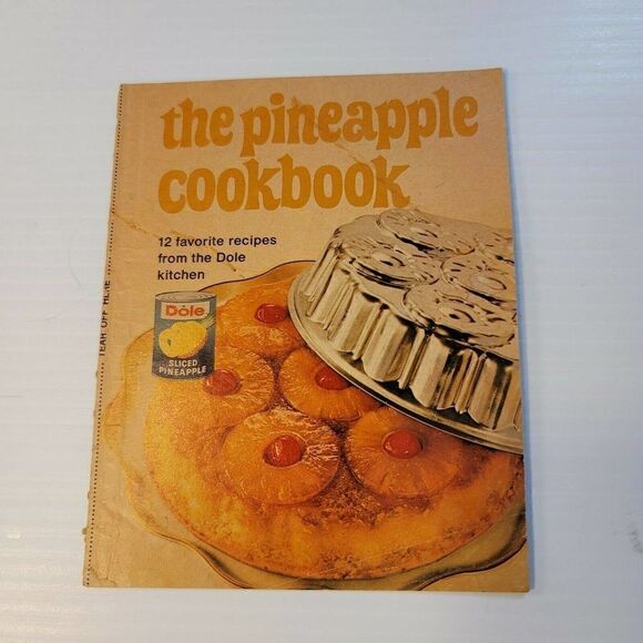 The Pineapple Cookbook Booklet Dole Company Hawaii Vintage Advertising - Picture 1 of 7